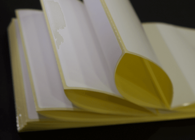 Fanfold Self Adhesive Labels