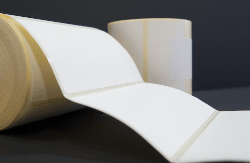 Plain On-Roll Labels Perforated Every Label