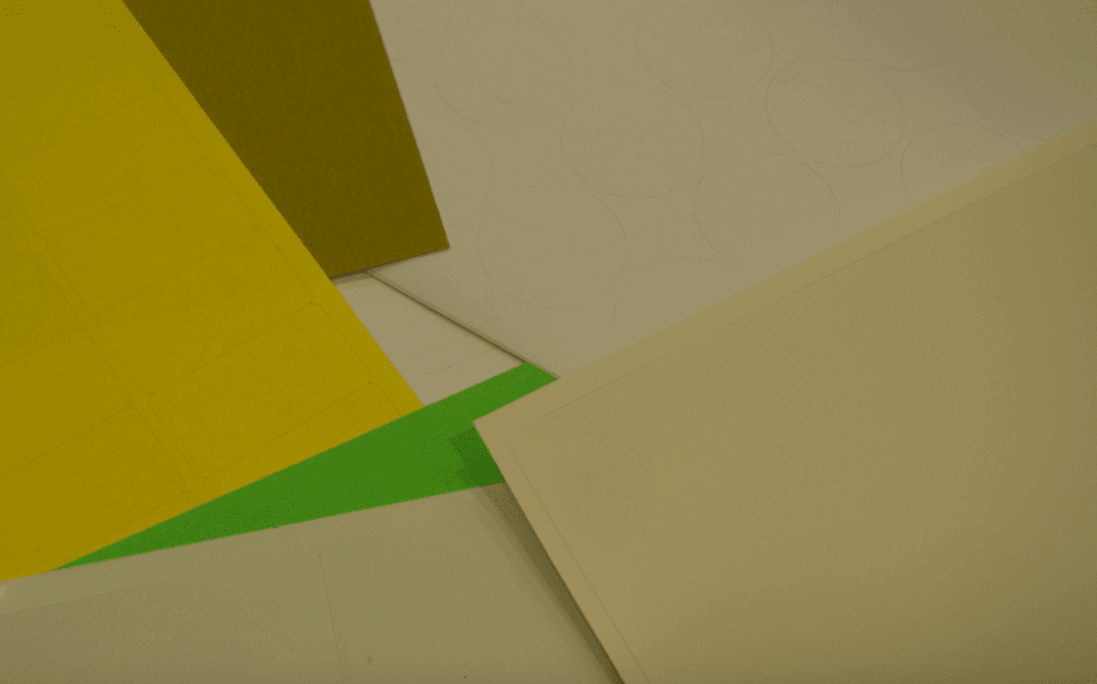 A4 Sheet Labels in Various Forms